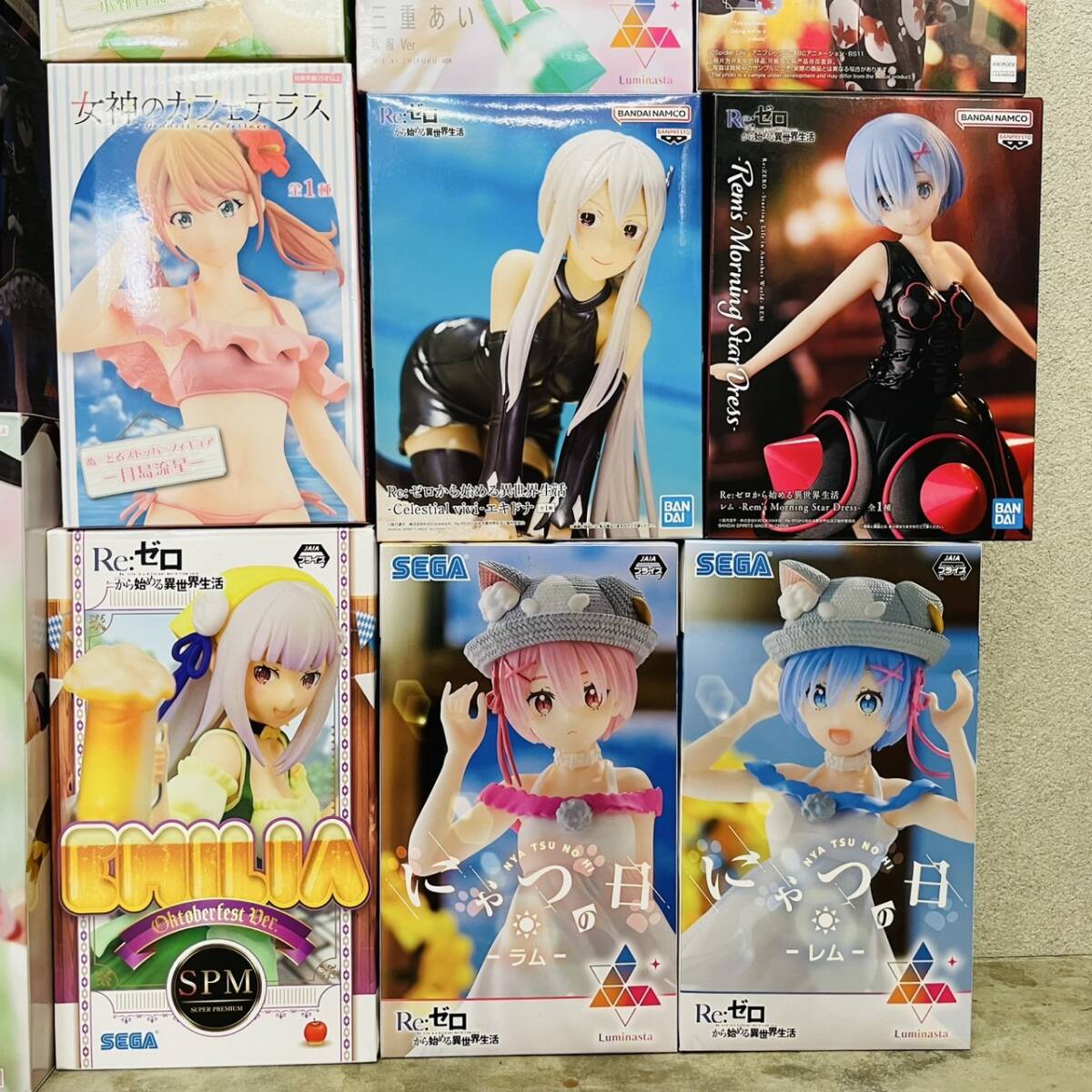 未開封】 混合 プライズ フィギュア まとめ 37体 セット A/ レム 未開封】 混合 プライズ フィギュア まとめ 37体 セット A/ レム