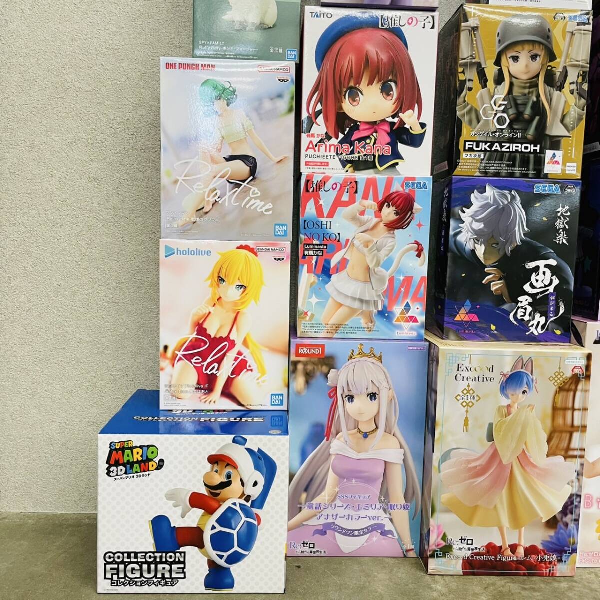 未開封】 混合 プライズ フィギュア まとめ 37体 セット A/ レム 未開封】 混合 プライズ フィギュア まとめ 37体 セット A/ レム