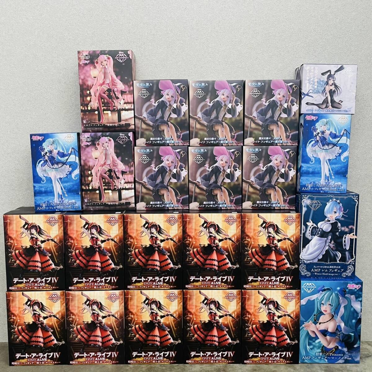 未開封】 AMP プライズ フィギュア まとめ 23体 セット A/ AMP+ 未開封】 AMP プライズ フィギュア まとめ 23体 セット A/ AMP+