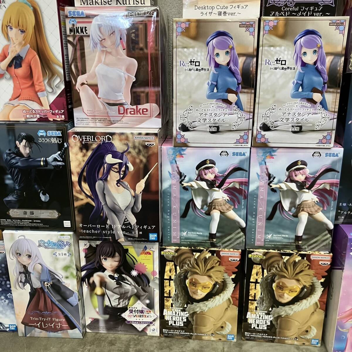 未開封】 混合 プライズ フィギュア まとめ 40体 セット H/ 牧瀬 未開封】 混合 プライズ フィギュア まとめ 40体 セット H/ 牧瀬