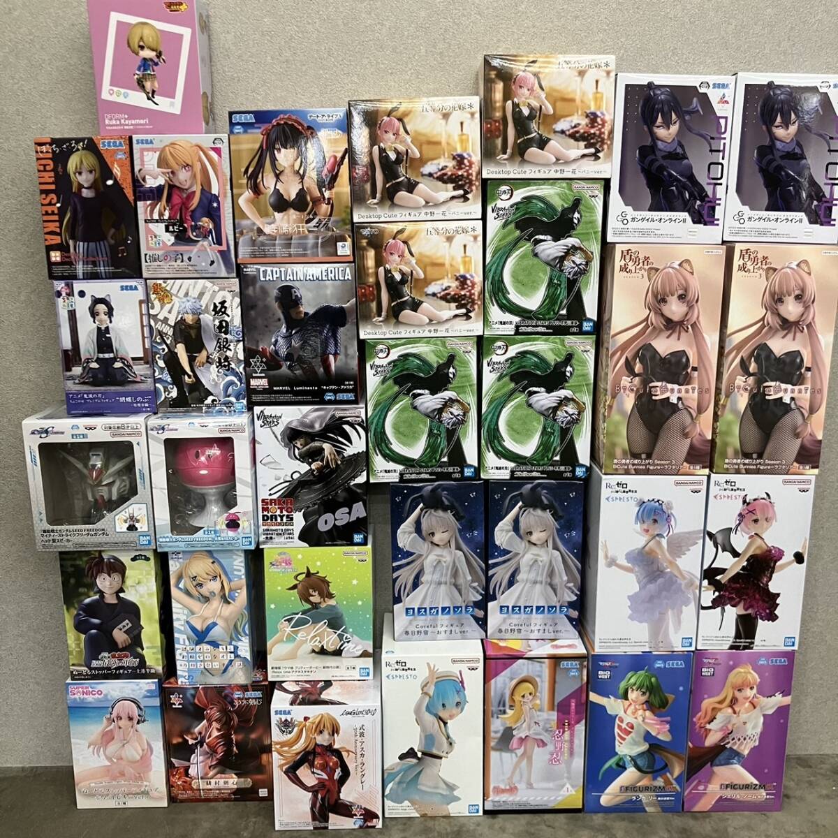 未開封】 混合 プライズ フィギュア まとめ 34体 セット J/ レム 未開封】 混合 プライズ フィギュア まとめ 34体 セット J/ レム