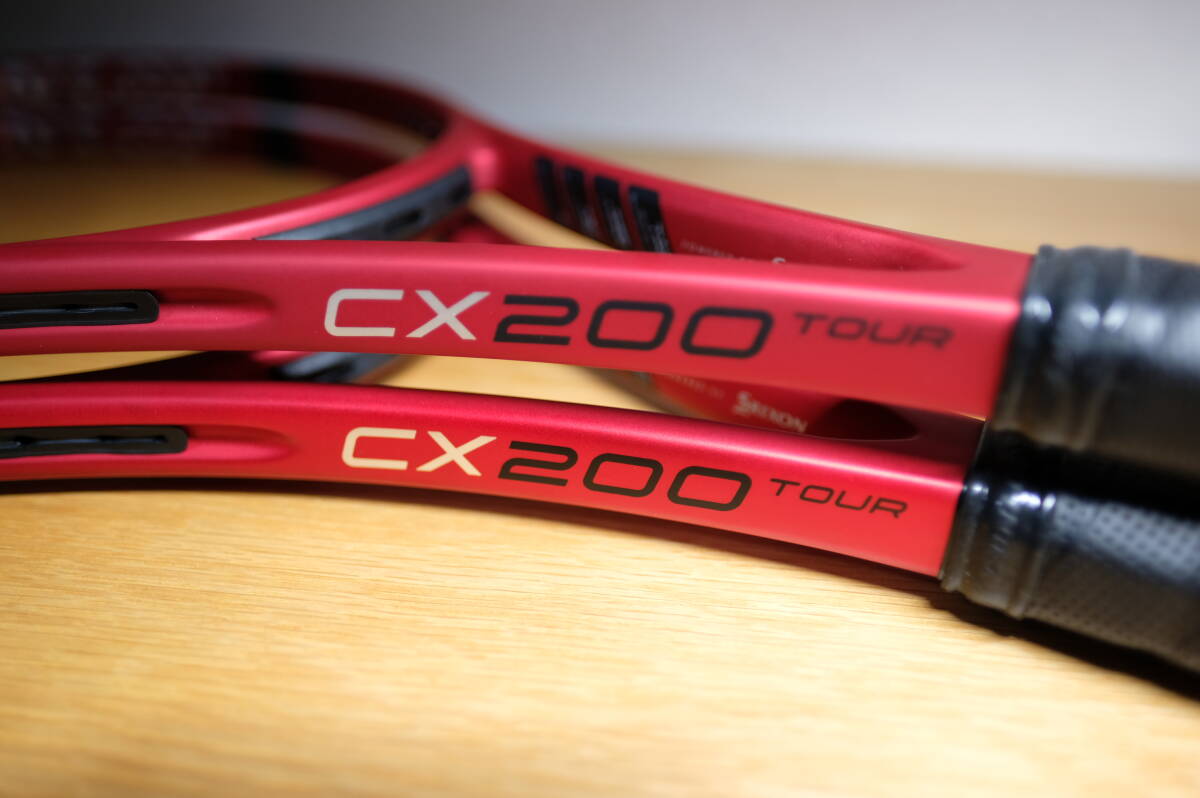 ★超美品ラケット★２本セット[１本は未使用]●DUNLOP CX200 TOUR 16x19●G2●國(guó)內(nèi)正規(guī)品●スペック數(shù)値２本揃え品