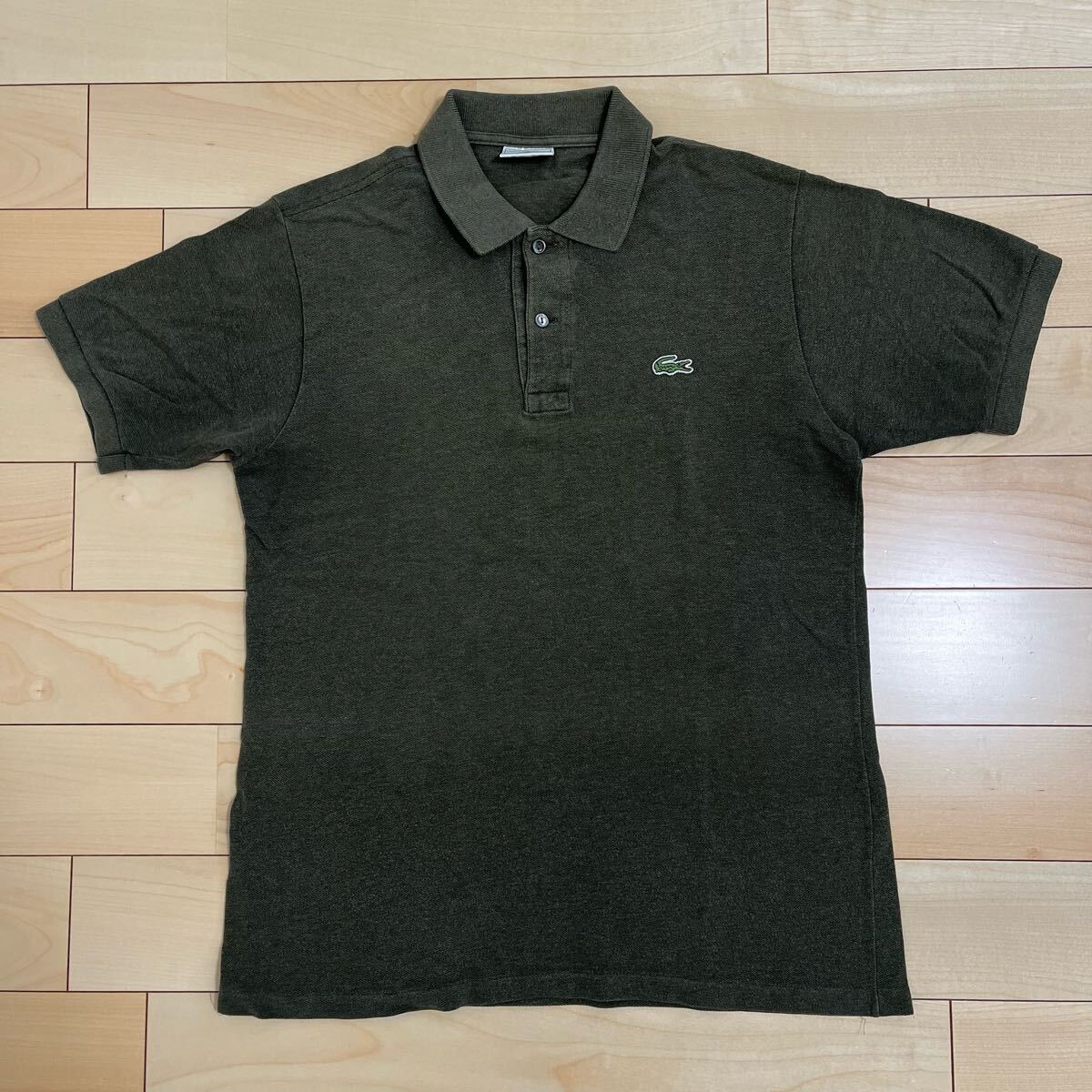 フランス製?|LACOSTE ラコステ|L1264||サイズ3|杢オリーブ フランス製?|LACOSTE ラコステ|L1264||サイズ3|杢オリーブ