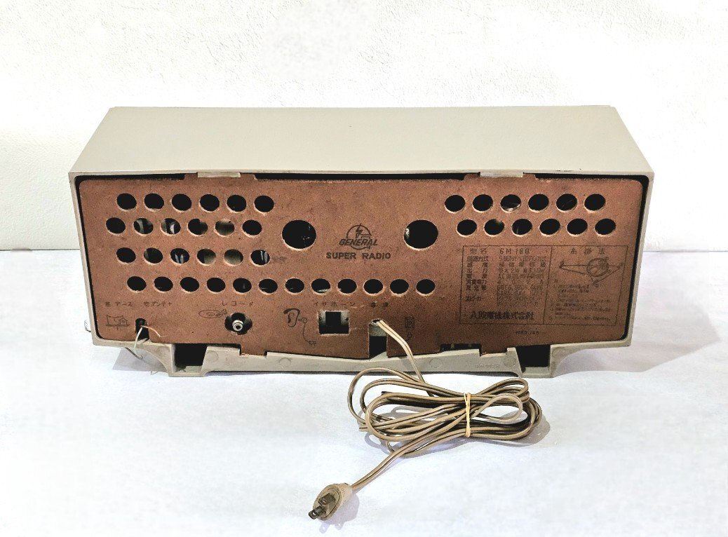 昭和レトロ◆八欧電機◆ゼネラル5Ｌ302 Amazon.co.jp: GENERAL ゼネラル 八欧電機 6L480 真空管ラジオ