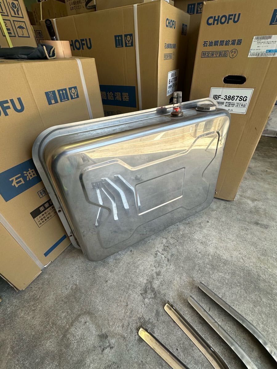 F-3/ステンレス灯油タンク/角形/約90/灯油ボイラー/格安/中古品