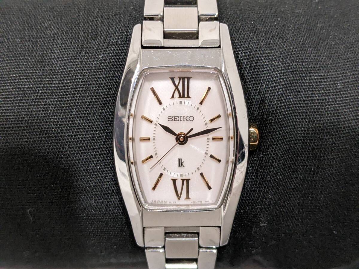 1円~】SEIKO セイコー LUKIA ルキア LK V117-0DK0 ソーラー 1円~】SEIKO セイコー LUKIA ルキア LK V117-0DK0 ソーラー