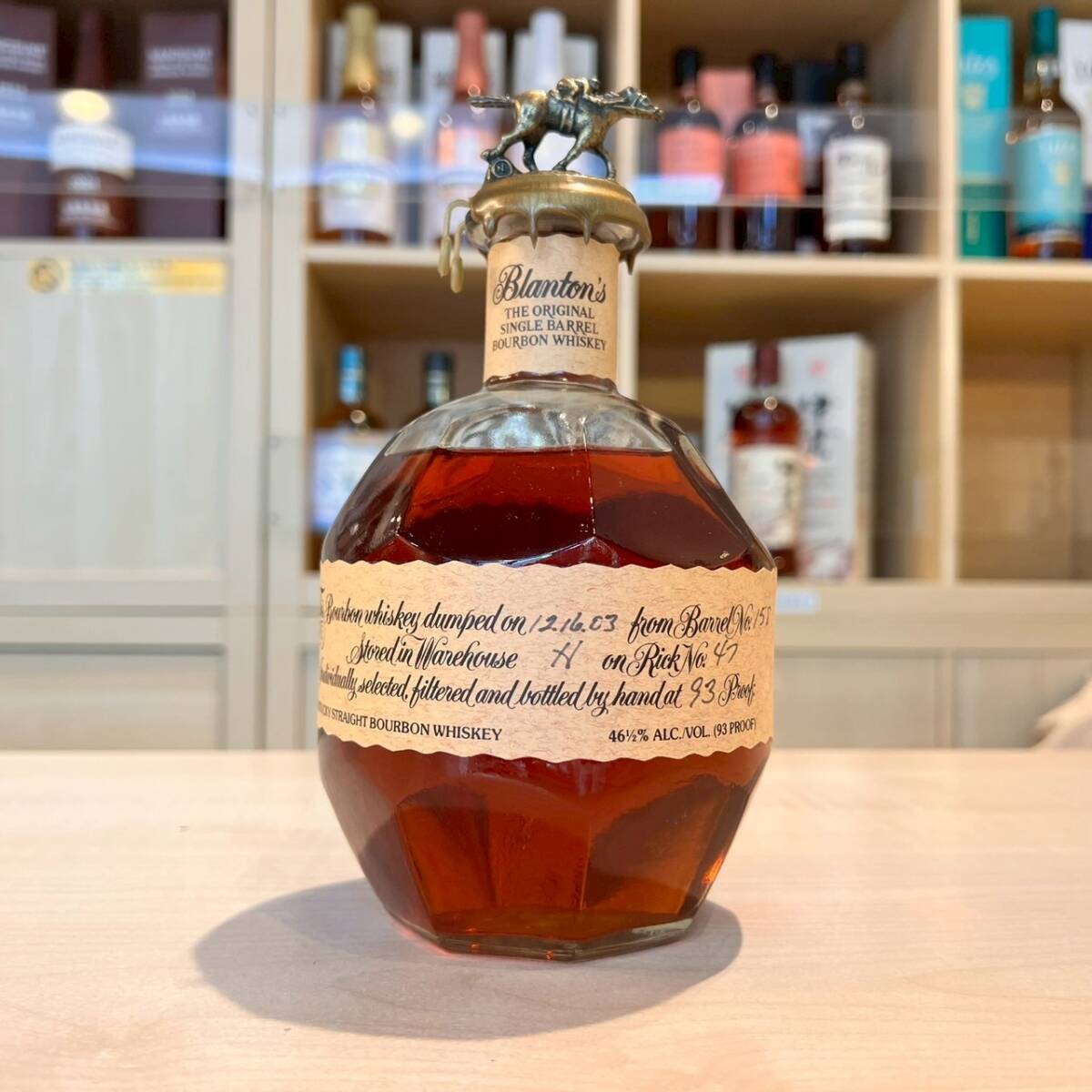 42406 Blanton's ブラントン シングルバレル バーボン 750ml 42406 Blanton's ブラントン シングルバレル バーボン 750ml