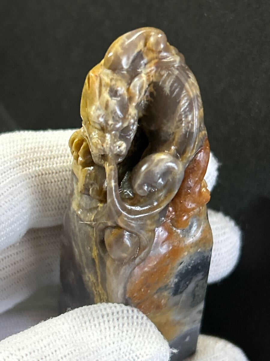 寿山石 灰蛇袍 /天然石 石印材 篆刻 印材 中国 書道 遊印 落款 寿山石 灰蛇袍 /天然石 石印材 篆刻 印材 中国 書道 遊印 落款