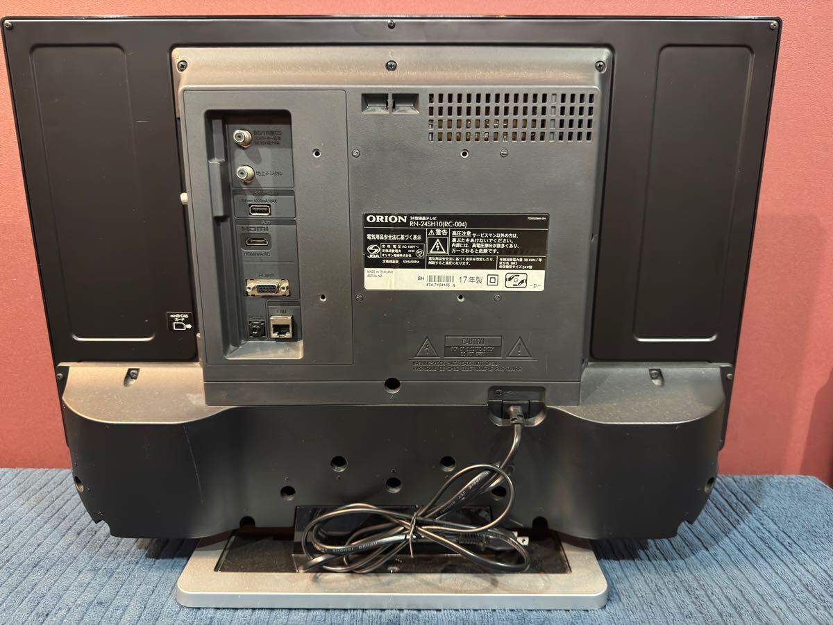 オリオン 24V型 ハイビジョン 液晶 テレビ RN-24SH10 (RC-004 オリオン 24V型 ハイビジョン 液晶 テレビ RN-24SH10 (RC-004