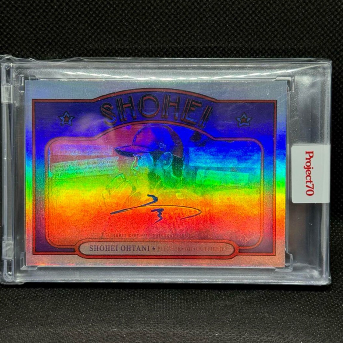 2022 Topps Project70 ドジャース 大谷翔平 直筆サインカード 2022 Topps Project70 ドジャース 大谷翔平 直筆サインカード