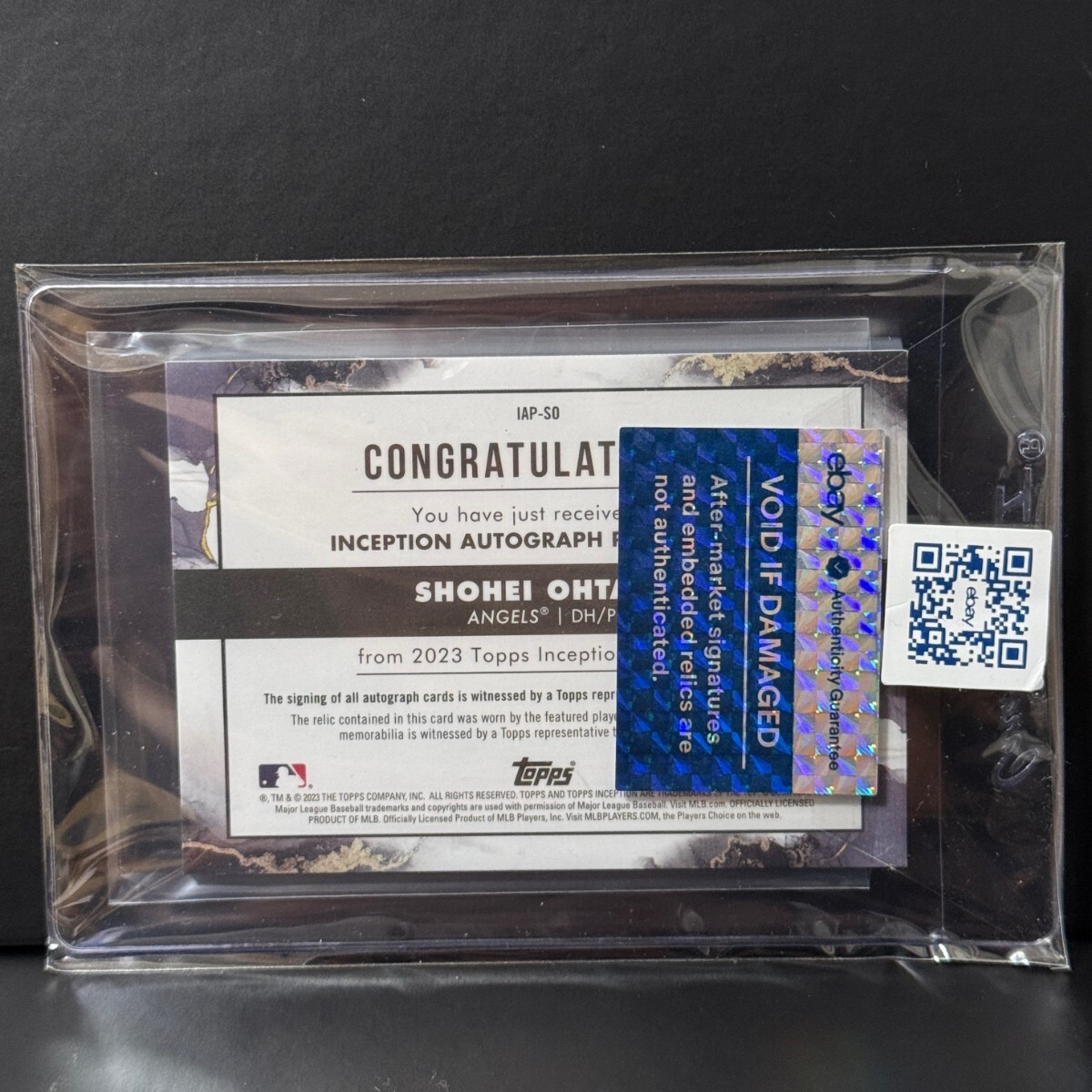 2023 Topps INCEPTION ドジャース 大谷翔平 直筆サインカード 99 2023 Topps INCEPTION ドジャース 大谷翔平 直筆サインカード 99