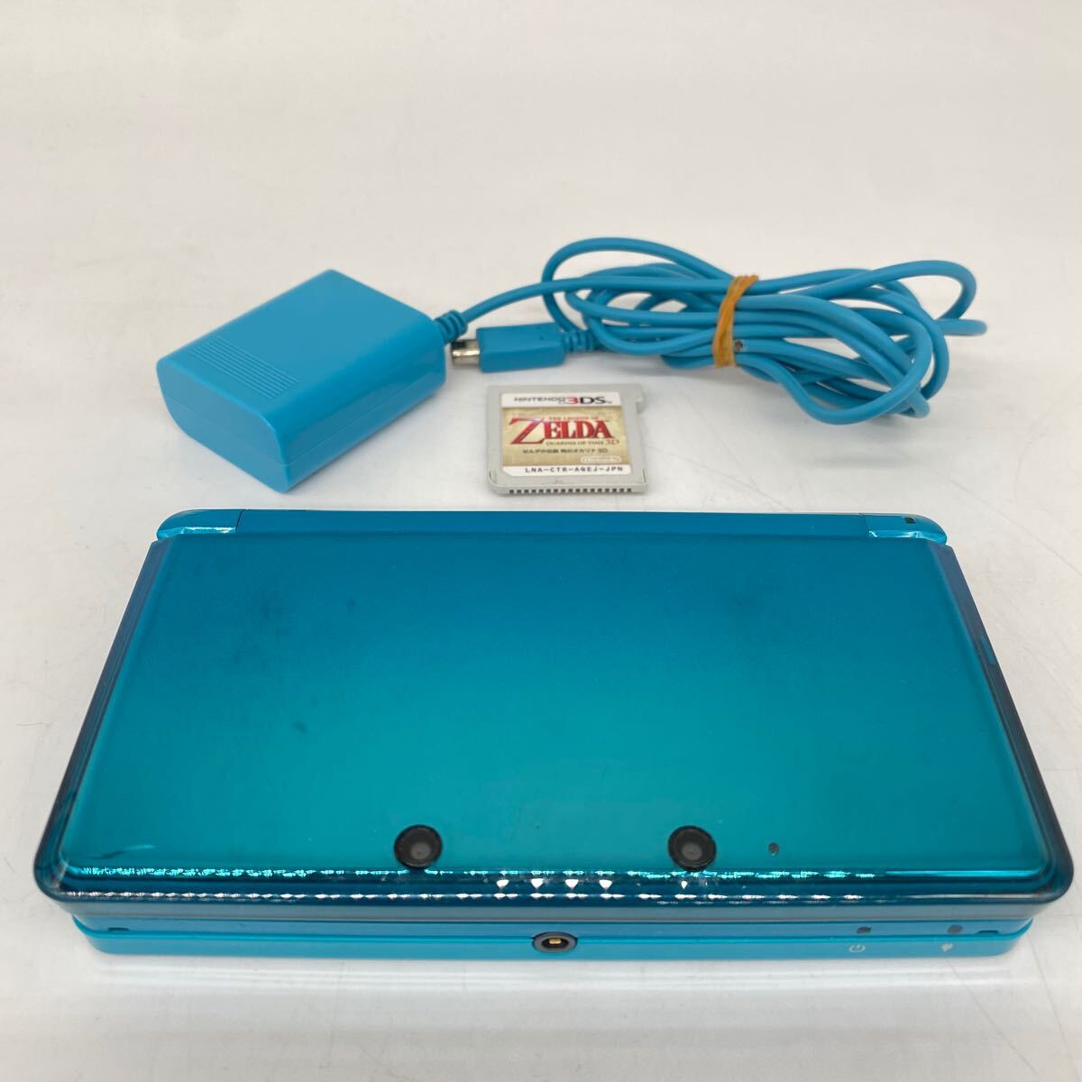 初期化済 Nintendo ニンテンドー3DS CTR-001 アクアブルー 初期化済 Nintendo ニンテンドー3DS CTR-001 アクアブルー