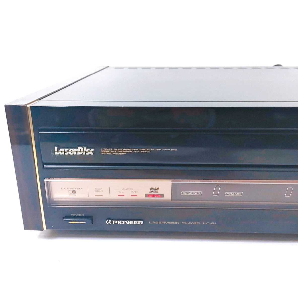 Pioneer パイオニア LD-S1 LD Player Laser Disc Deck レ-ザー Pioneer パイオニア LD-S1 LD Player Laser Disc Deck レ-ザー