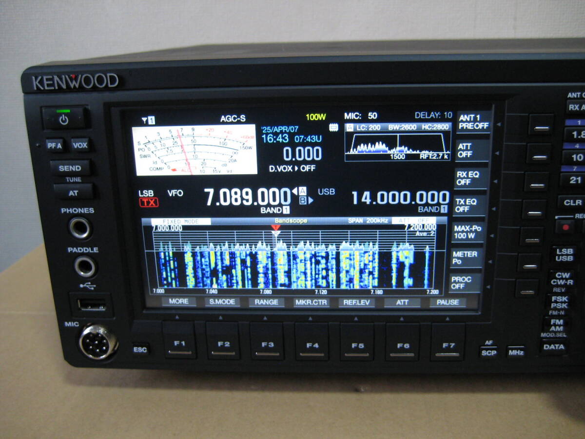 KENWOOD TS-890S HF/50MHz トランシーバー 中古動作品(固定 KENWOOD TS-890S HF/50MHz トランシーバー 中古動作品(固定