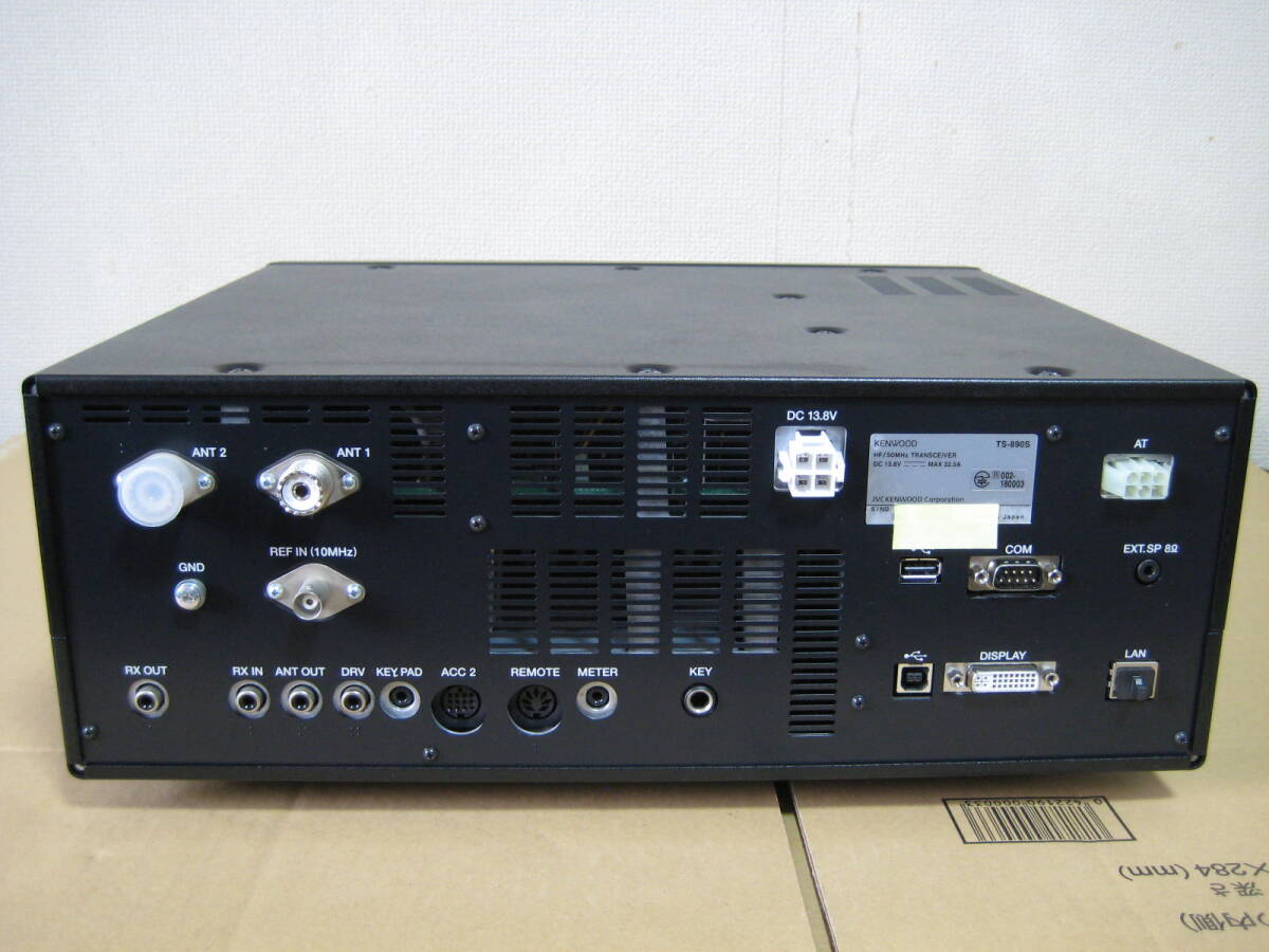 KENWOOD TS-890S HF/50MHz トランシーバー 中古動作品(固定 KENWOOD TS-890S HF/50MHz トランシーバー 中古動作品(固定
