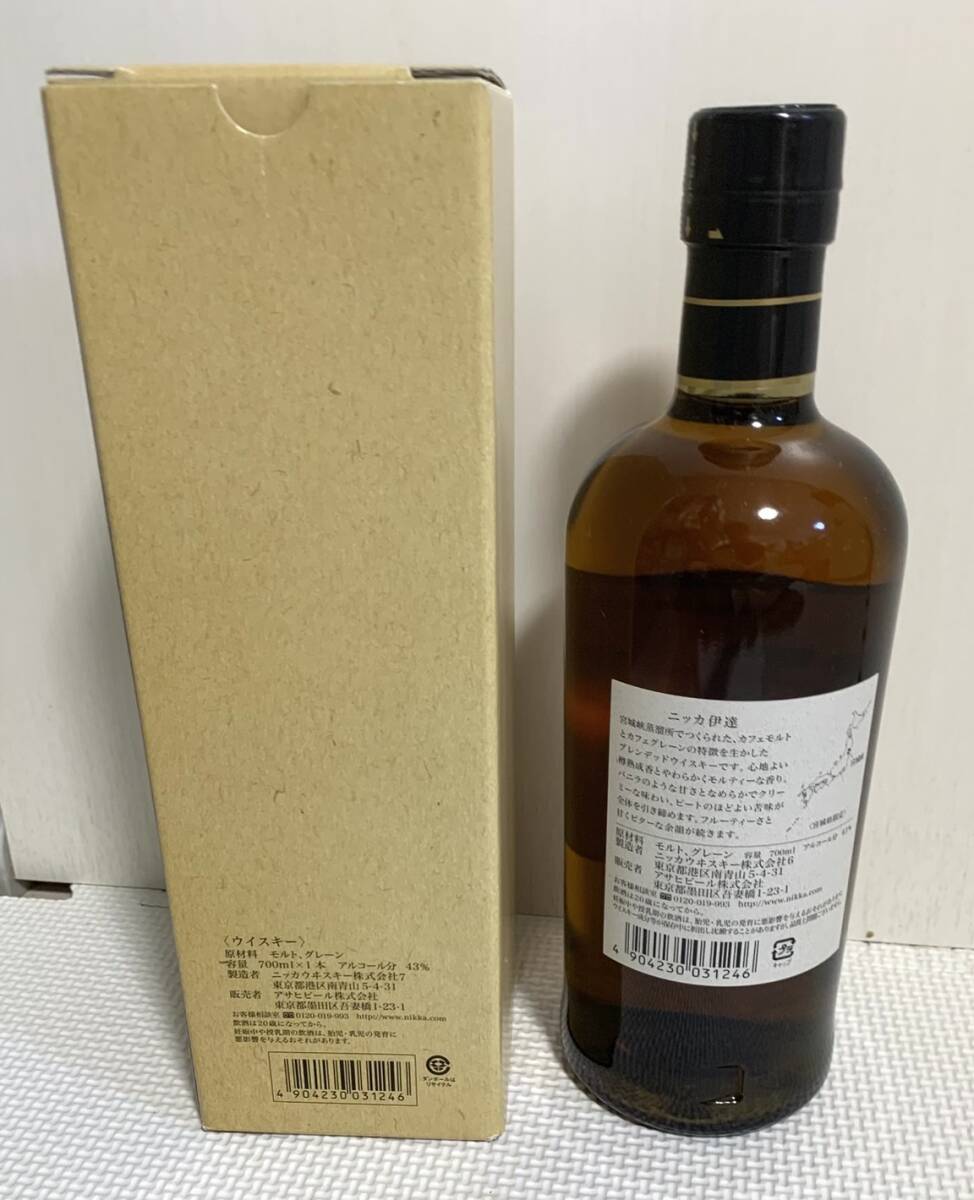 □□□未開栓□ニッカ/NIKKA WHISKY/ニッカウヰスキー□伊達 □□□未開栓□ニッカ/NIKKA WHISKY/ニッカウヰスキー□伊達