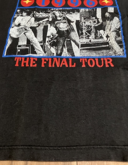 ビンテージRAMONESラモーンズFINALTOUR90sロックバンド当時物希少 ビンテージRAMONESラモーンズFINALTOUR190sロックバンド当時物