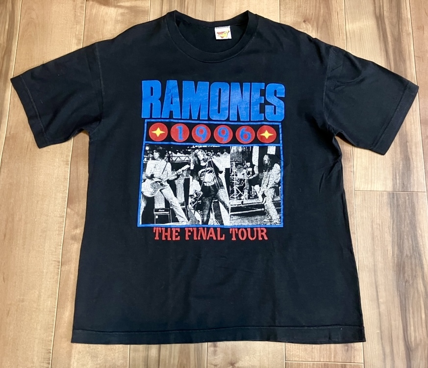ビンテージRAMONESラモーンズFINALTOUR90sロックバンド当時物希少 ビンテージRAMONESラモーンズFINALTOUR190sロックバンド当時物