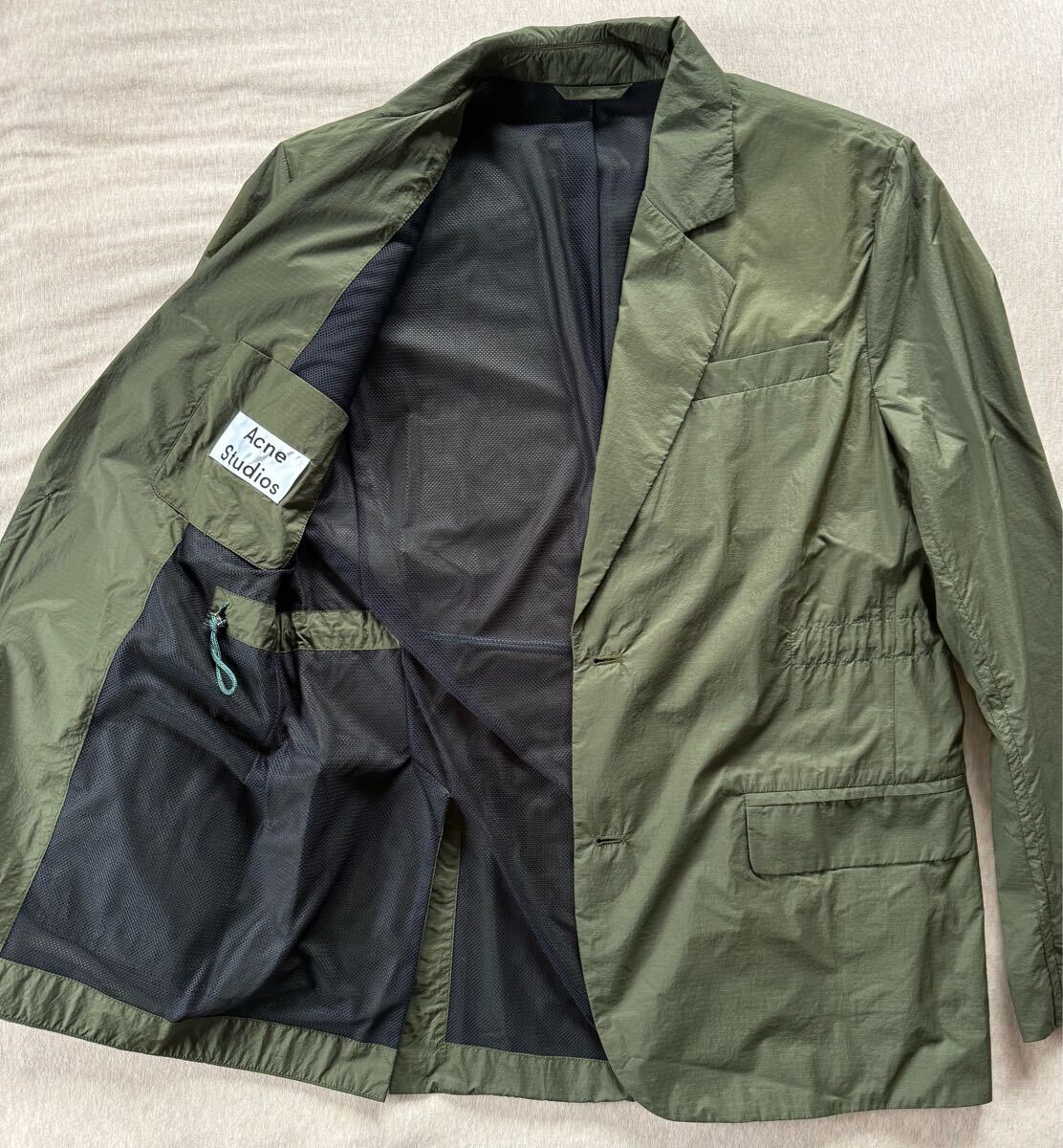 新品50%off Acne Studios ナイロン テーラード スーツ 新品50%off Acne Studios ナイロン テーラード スーツ