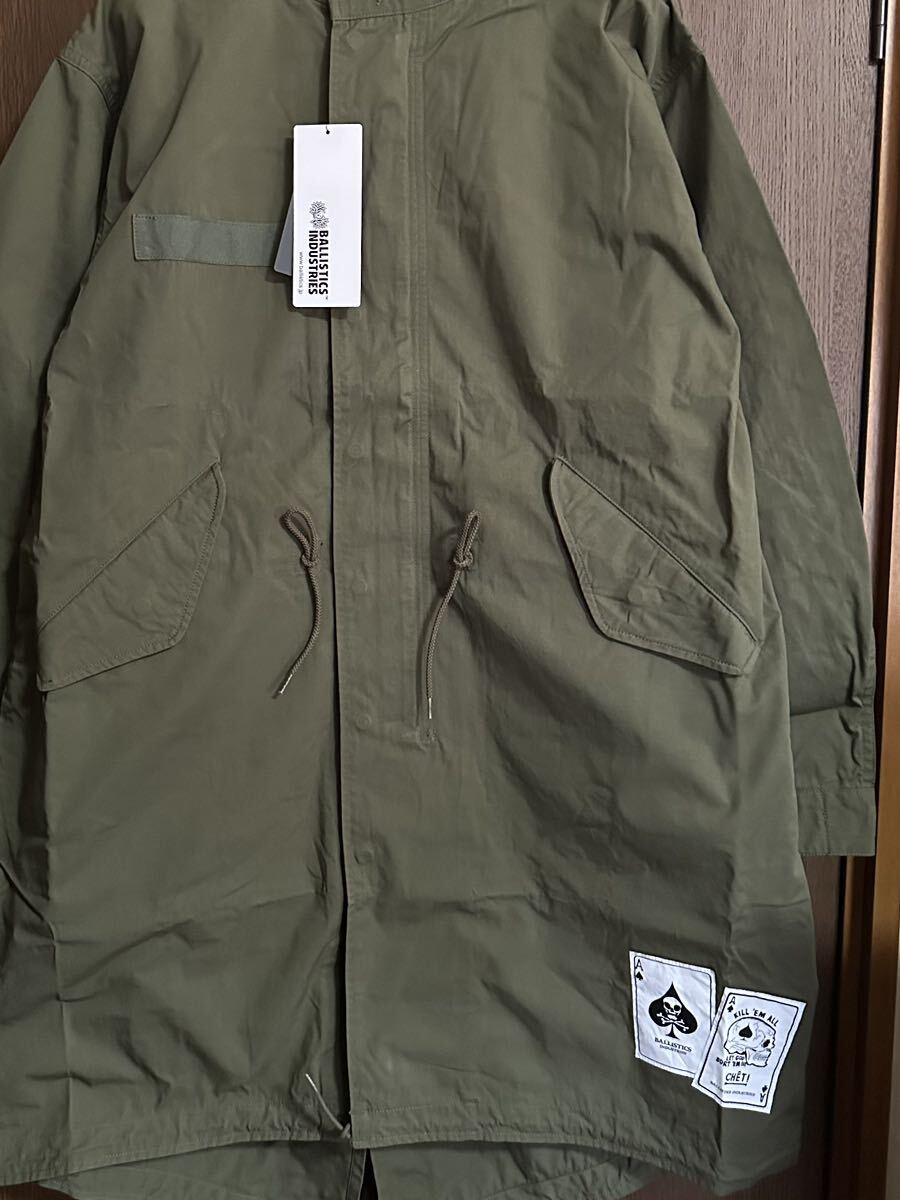 M新品50%of BALLISTICS × CORONA M65 パーカー ブルゾン コート バリスティクス パーカ ジャケット モッズコート コーデュラコットン 難燃_画像2