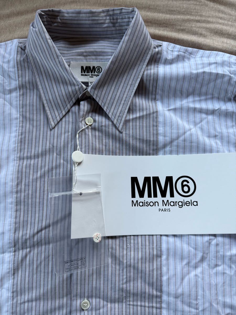 S新品51%off メゾンマルジェラ MM6 ロング シャツ ドレス S新品51%off メゾンマルジェラ MM6 ロング シャツ ドレス