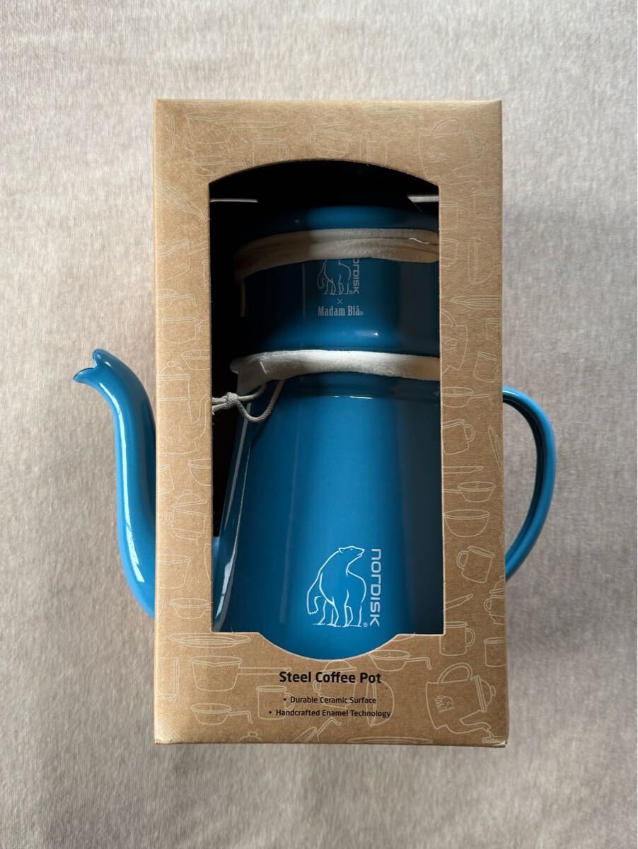 新品55%off NORDISK マダム コーヒーポット ティーポット ブルー ノルディスク MADAM COFFEE POT キャンプ テーブルウェア 食器 調理器具