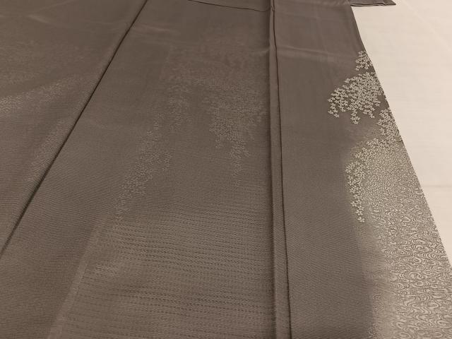 平和屋着物▽松尾光琳 訪問着 無双 絽×絽 桜花図 暈し染め 銀彩 平和屋着物▽松尾光琳 訪問着 無双 絽×絽 桜花図 暈し染め 銀彩
