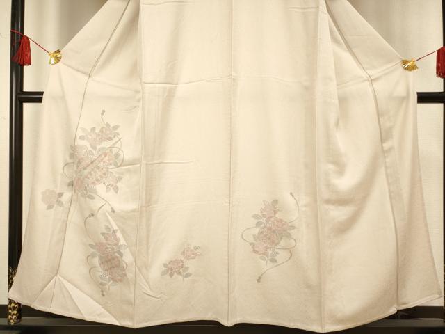 平和屋着物▽訪問着 単衣 中国三大刺繍 汕頭刺繍 スワトウ刺繍 平和屋着物▽訪問着 単衣 中国三大刺繍 汕頭刺繍 スワトウ刺繍