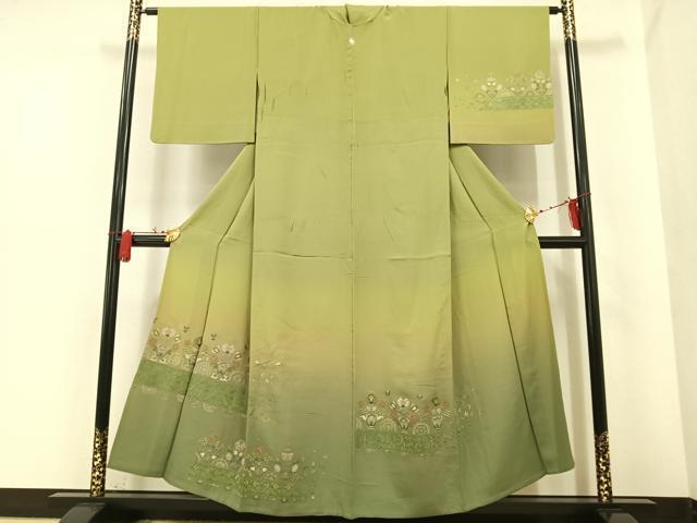 平和屋着物▽総刺繍 訪問着 単衣 中国三大刺繍 汕頭刺繍 平和屋着物▽総刺繍 訪問着 単衣 中国三大刺繍 汕頭刺繍