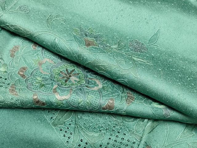 平和屋着物○中国三大刺繍 スワトウ刺繍 総刺繍 訪問着 正倉院花 平和屋着物○中国三大刺繍 スワトウ刺繍 総刺繍 訪問着 正倉院花