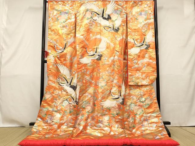 平和屋着物○色打掛 和装 婚礼 結婚式 花嫁 神社挙式 刺繍 飛鶴 平和屋着物○色打掛 和装 婚礼 結婚式 花嫁 神社挙式 刺繍 飛鶴