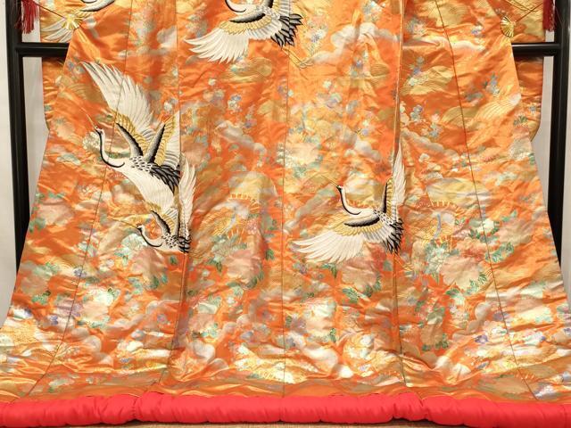 平和屋着物○色打掛 和装 婚礼 結婚式 花嫁 神社挙式 刺繍 飛鶴 平和屋着物○色打掛 和装 婚礼 結婚式 花嫁 神社挙式 刺繍 飛鶴