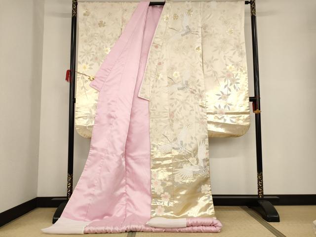 平和屋着物○色打掛 和装 婚礼 結婚式 花嫁 神社挙式 刺繍 飛鶴 平和屋着物○色打掛 和装 婚礼 結婚式 花嫁 神社挙式 刺繍 飛鶴