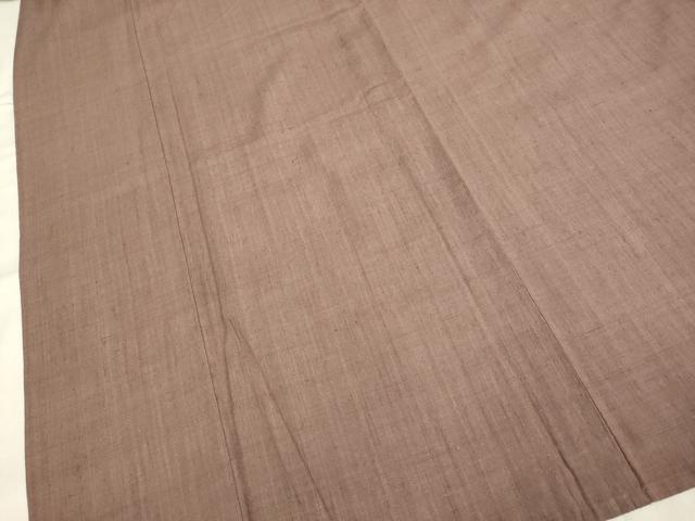 平和屋着物▽本場結城紬 重要無形文化財 単衣 暗い鴇浅葱色 正絹 平和屋着物▽本場結城紬 重要無形文化財 単衣 暗い鴇浅葱色 正絹