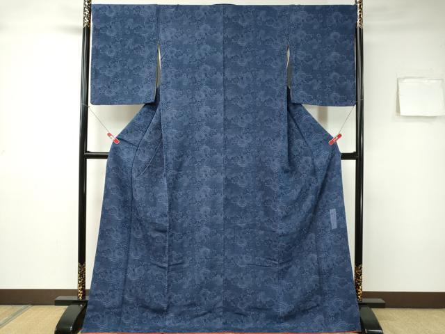 平和屋着物□阿波藍染 阿波友禅 徳島県無形文化財保持者 香川 平和屋着物□阿波藍染 阿波友禅 徳島県無形文化財保持者 香川