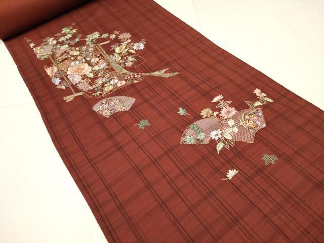 平和屋着物○付下げ 反物 着尺 中国三大刺繍 蘇州刺繍 総刺繍 平和屋着物○付下げ 反物 着尺 中国三大刺繍 蘇州刺繍 総刺繍