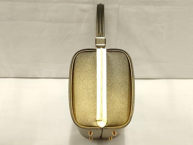 平和屋本店●和裝小物　和裝バッグ2點　ハンドバッグ　マグネット式　刺繍　花柄　桜　金纟　ちりめん　型押し　逸品　AAAT3572ay