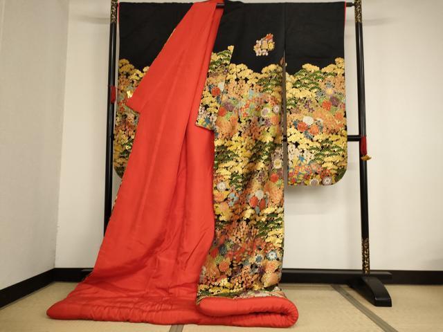 平和屋着物○色打掛 和装 婚礼 結婚式 花嫁 神社挙式 唐織 草花 平和屋着物○色打掛 和装 婚礼 結婚式 花嫁 神社挙式 唐織 草花