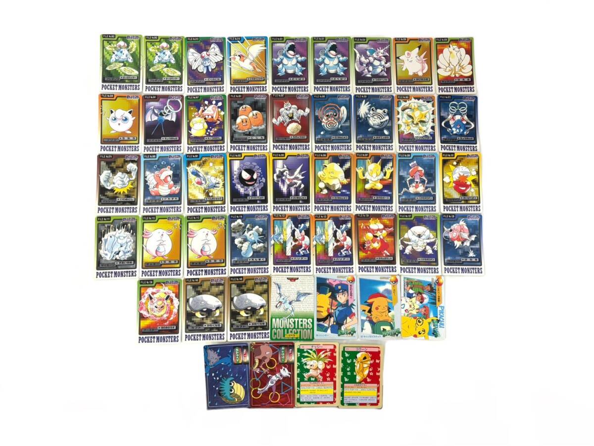 MU) ポケモンカードダス おまとめ 43枚 ガムカード 4枚 バンダイ MU) ポケモンカードダス おまとめ 43枚 ガムカード 4枚 バンダイ