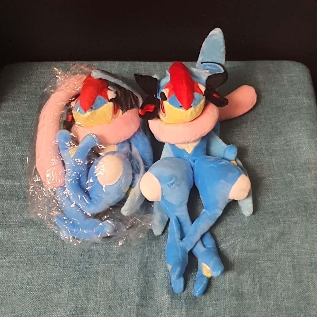 ぬいぐるみ サトシゲッコウガ ゲッコウガ 特大 28cm リボン袋付