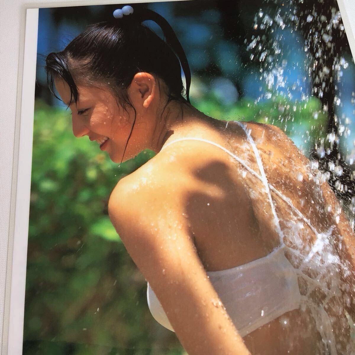 長澤まさみ 」14歳 水着 半分少女 150μm ラミネート処理 / 雑誌 長澤まさみ 」14歳 水着 半分少女 150μm ラミネート処理 / 雑誌