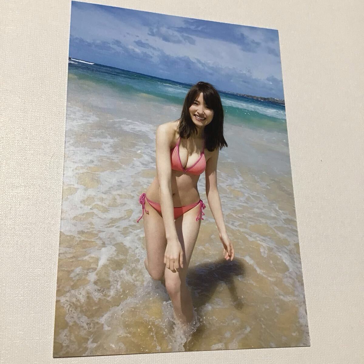 衛藤美彩 写真集 特典 ポストカード / 写真集はつきません 特典のポストカードのみの出品 / えとうみさ アイドル ポストカード_画像2