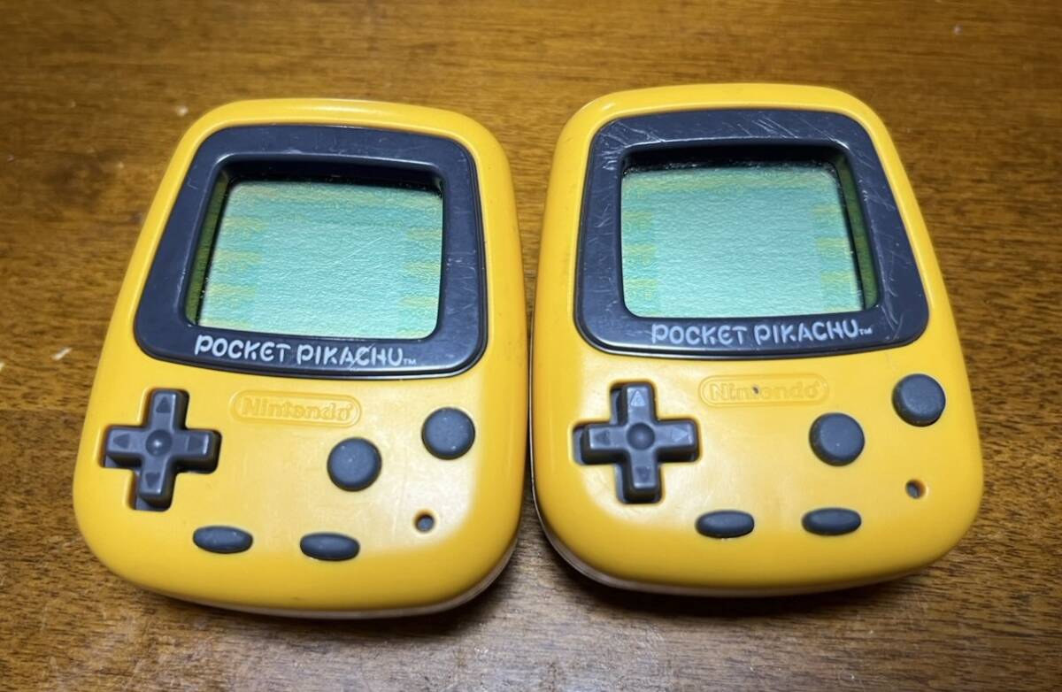 2点 まとめ ポケットピカチュウ 任天堂 Nintendo POCKET PIKACHU 2点 まとめ ポケットピカチュウ 任天堂 Nintendo POCKET PIKACHU