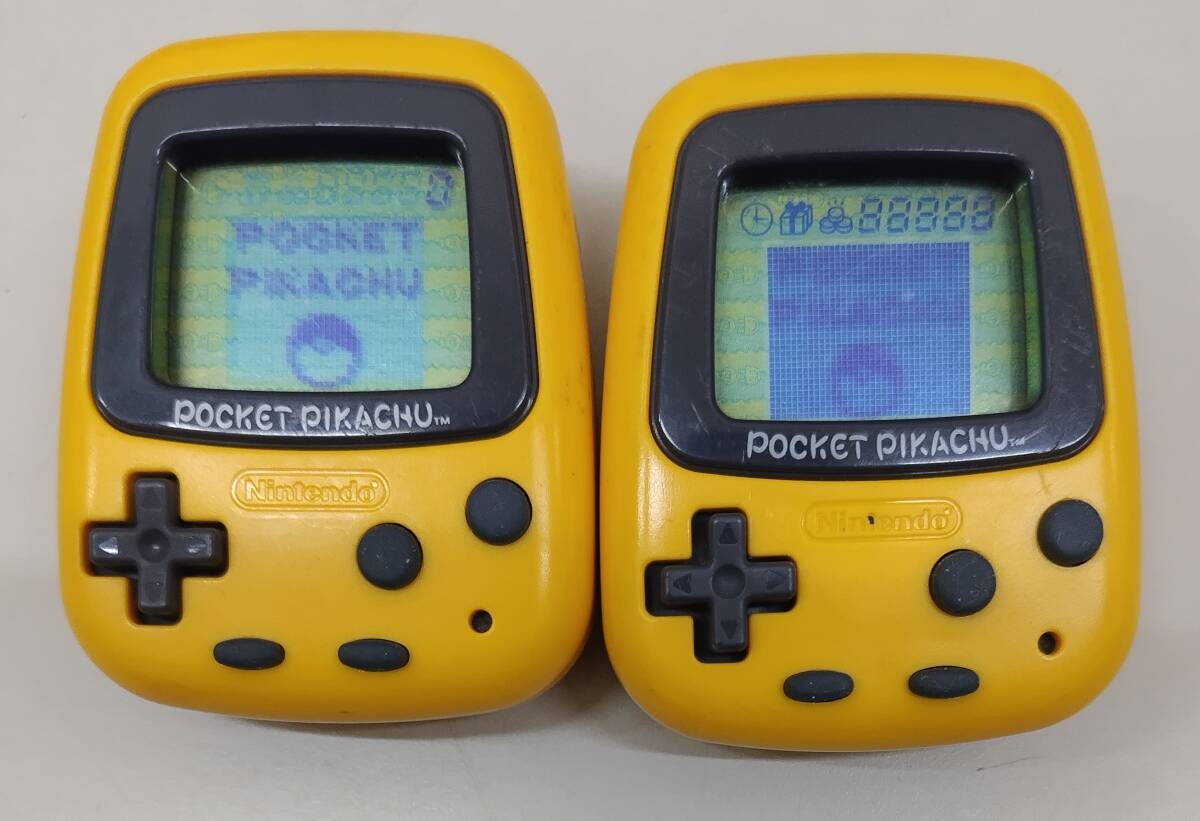 新品電池交換済み 2点 まとめ ポケットピカチュウ 任天堂