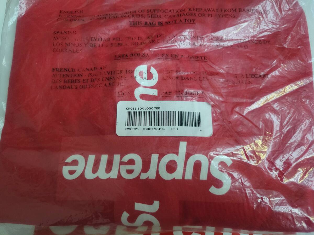 新品 未開封 Supreme Cross Box Logo Tee シュプリーム クロス 新品 未開封 Supreme Cross Box Logo Tee シュプリーム クロス