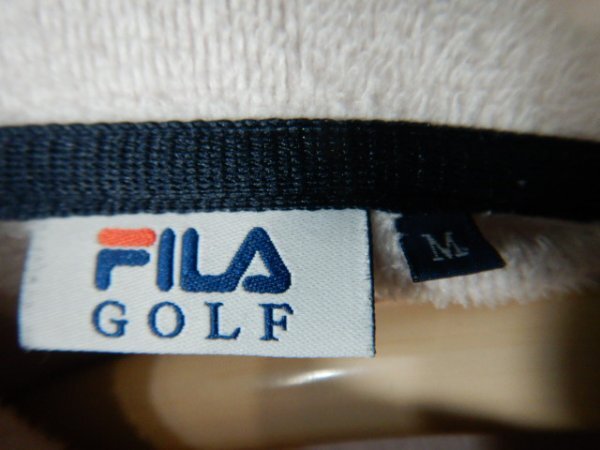 to7580　FILA GOLF　フィラ　ゴルフ　レディース　長袖　ハーフジップ　デザイン　トレーナー　シャツ　ロンt　里起毛　人気