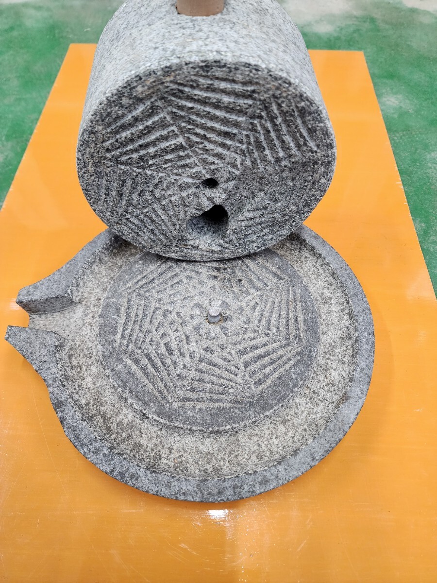 福岡県 石臼 薬研 挽臼 手挽き 茶道具 古民具 すり鉢 粉引 煎茶 福岡県 石臼 薬研 挽臼 手挽き 茶道具 古民具 すり鉢 粉引 煎茶