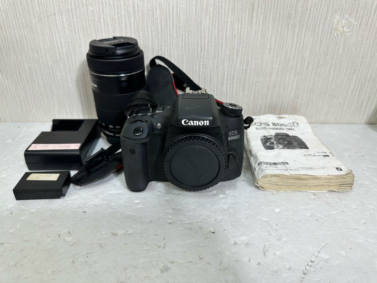 1円スタート! Canon EOS 8000D キヤノン デジタル一眼レフカメラ 1円スタート! Canon EOS 8000D キヤノン デジタル一眼レフカメラ