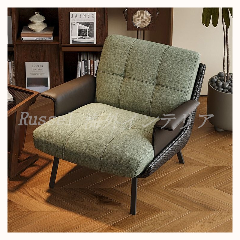  диван стул люкс подлокотник .1 местный . модный симпатичный интерьер Северная Европа стул стул офис Cafe "теплый" белый зеленый 