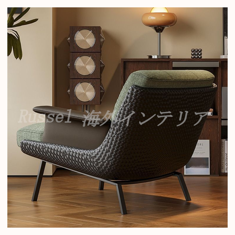  диван стул люкс подлокотник .1 местный . модный симпатичный интерьер Северная Европа стул стул офис Cafe "теплый" белый зеленый 